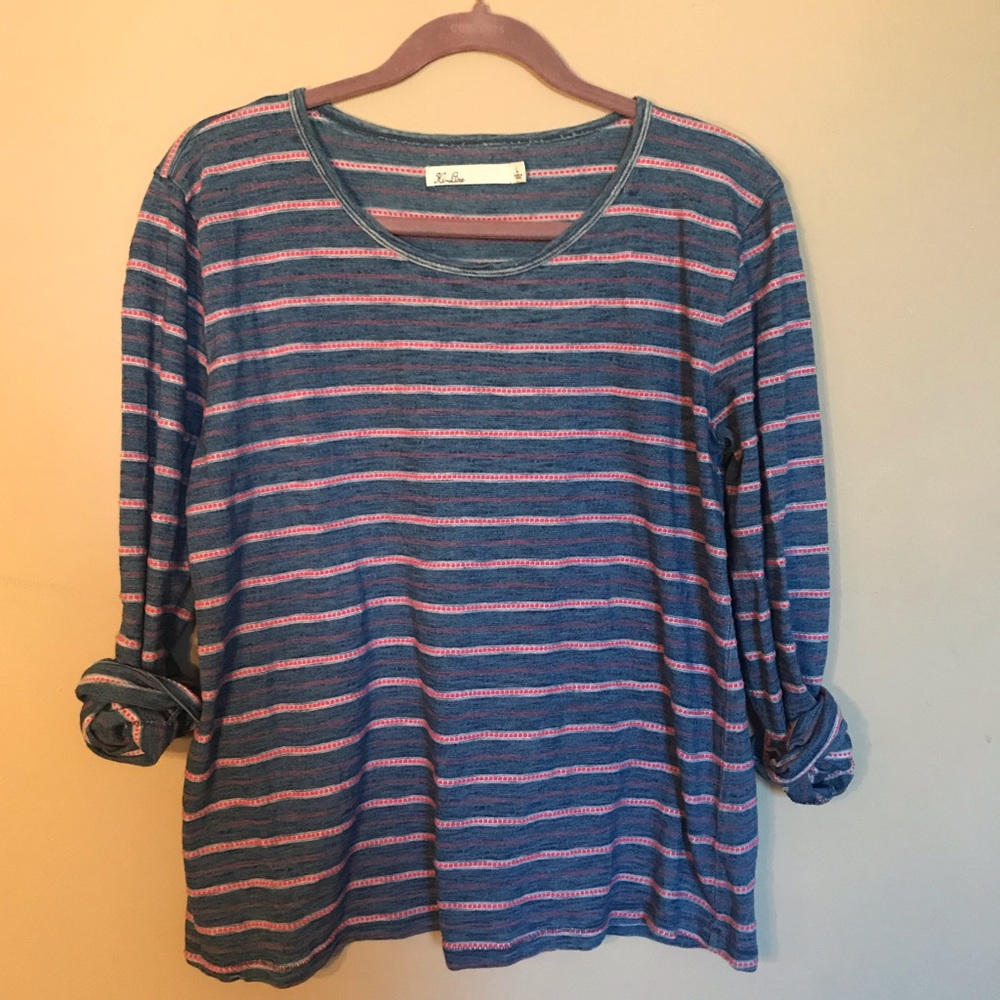 Vintage Madewell LS Stripe Shirt